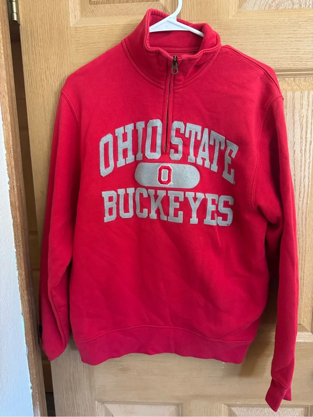 Ohio State Buckeyes Jansport Red Zip-Front Pullover